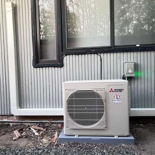 Mitsubishi Heat Pump Outdoor